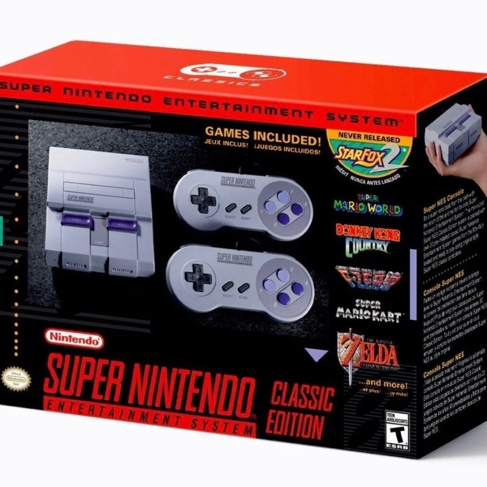 Super Nintendo SNES Classic System